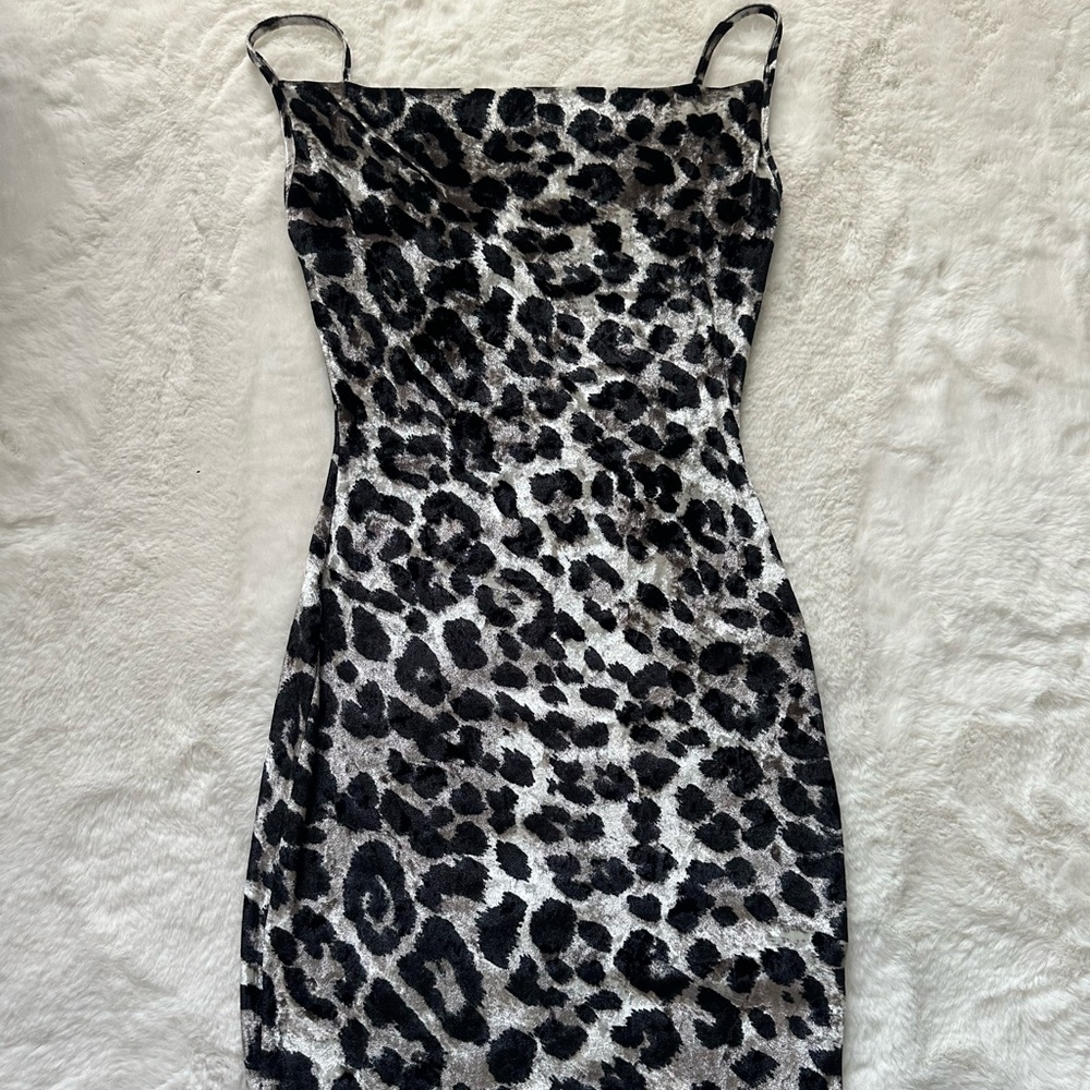 Akira Leopard Print Dress Size Small